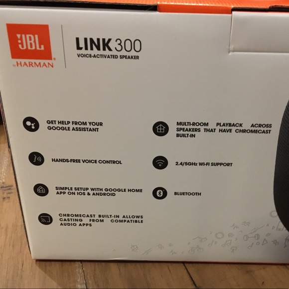 JBL Link 300 Bluetooth speaker (new in box) - Picture 2 of 4